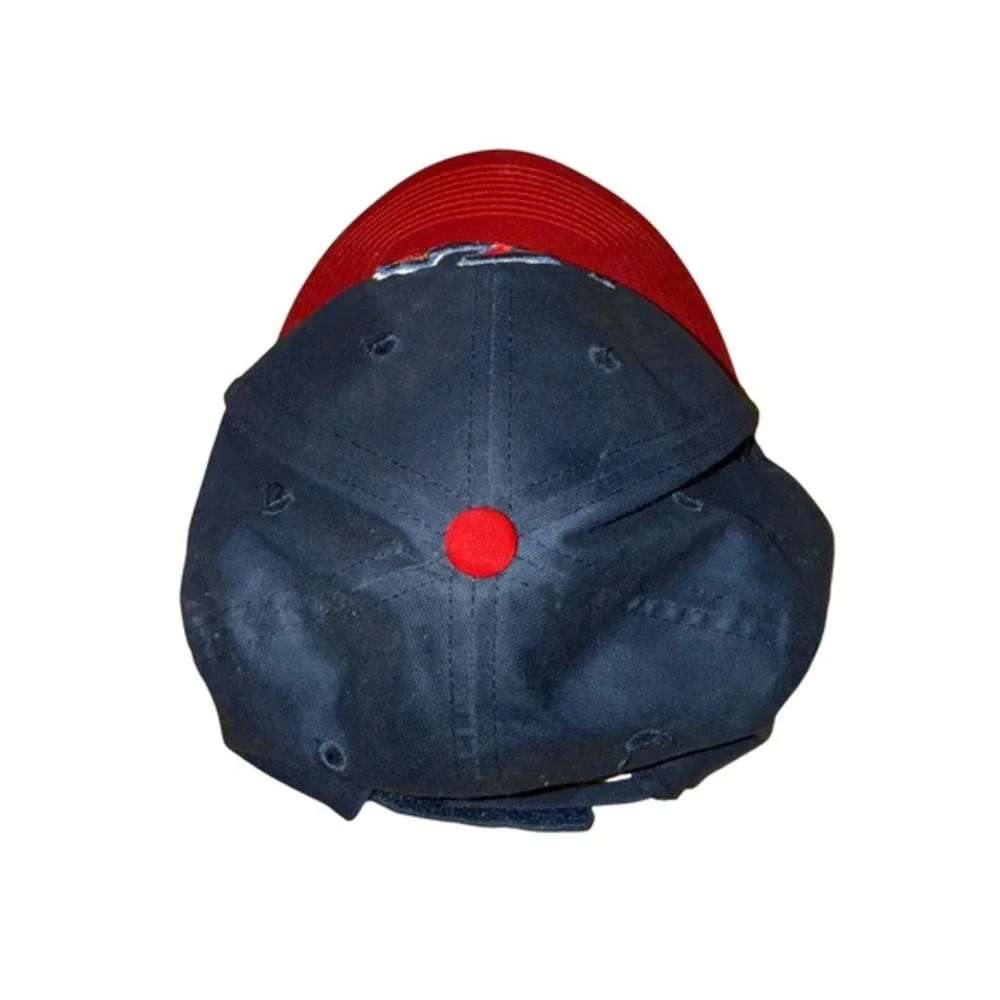 Atlanta Braves Hat Kids Youth Pre-Owned Baseball Cap Navy/Red Adjustable MLB‎